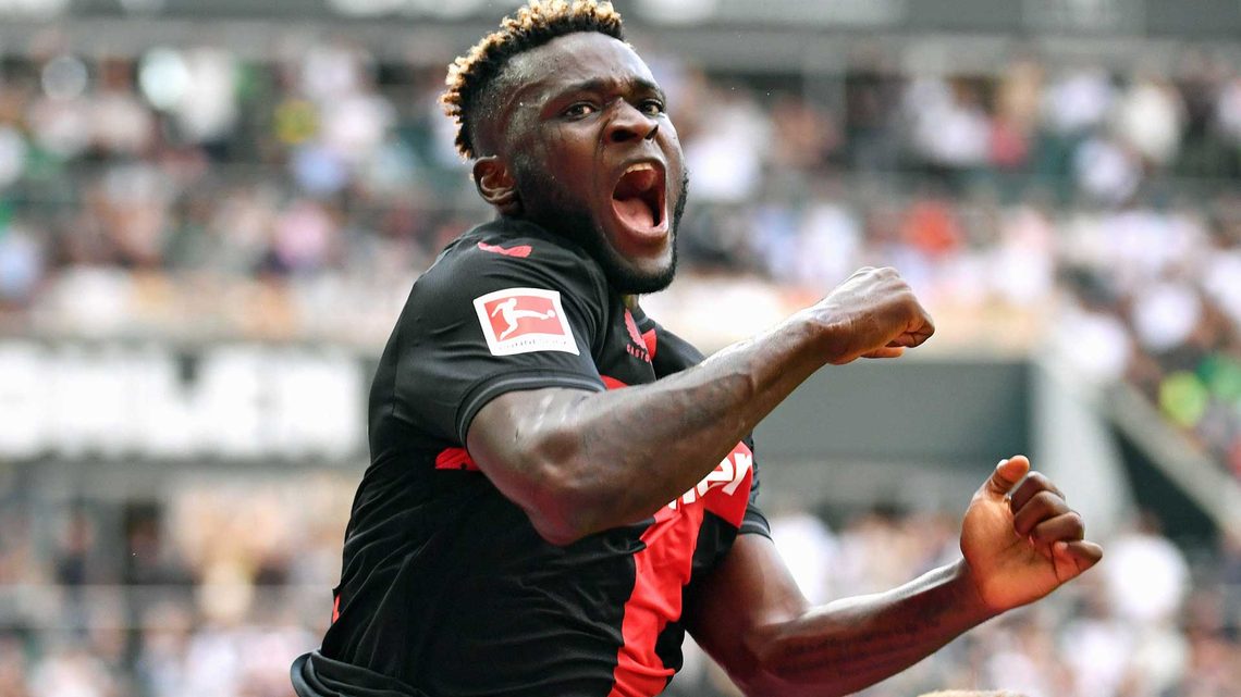 Boniface scores as Leverkusen become first team to complete Bundesliga season unbeaten