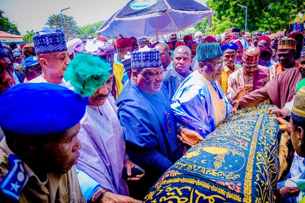 PHOTOS: Ex-Senate President Lawan Buries Mother In Yobe