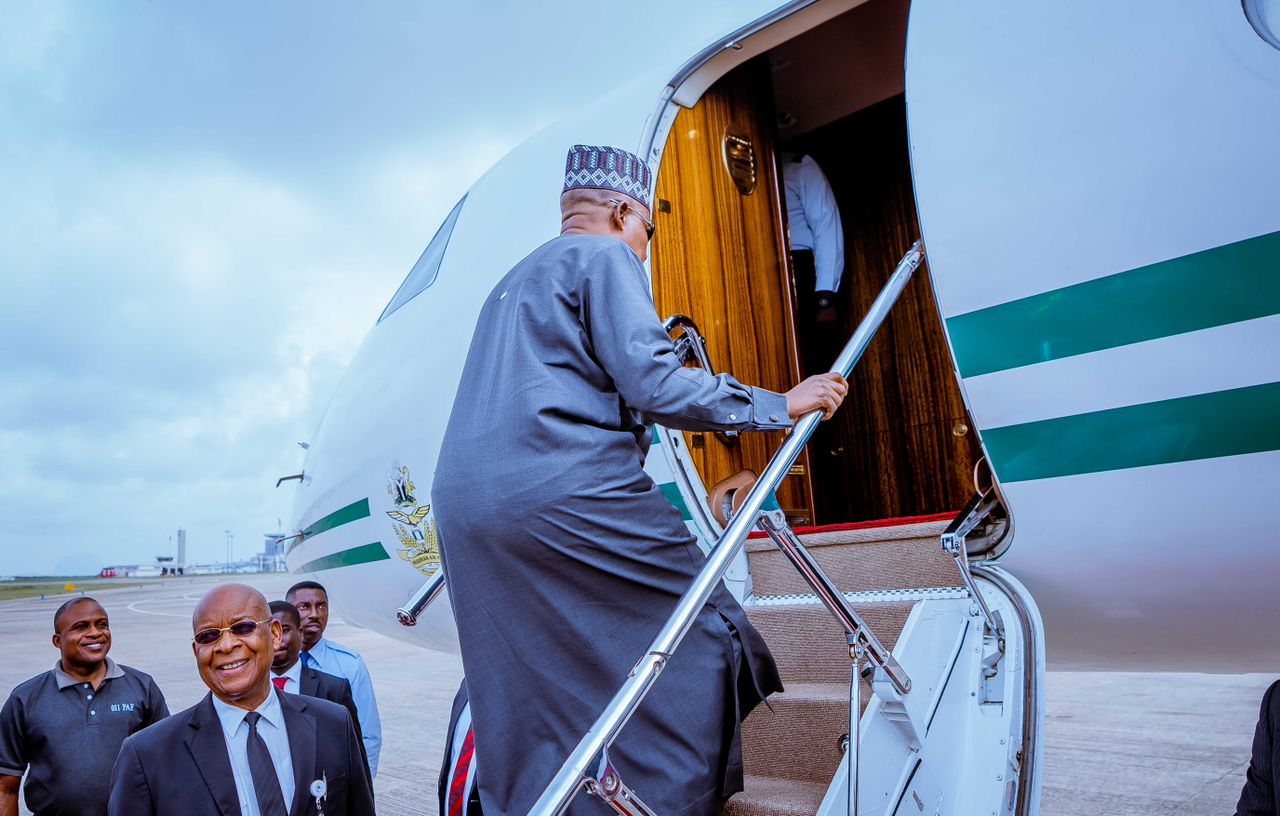 Shettima arrives in Maiduguri for Eid-El-Fitr