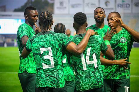 Super Eagles wallop Al Gharbia FC 12-0 in warm-up match