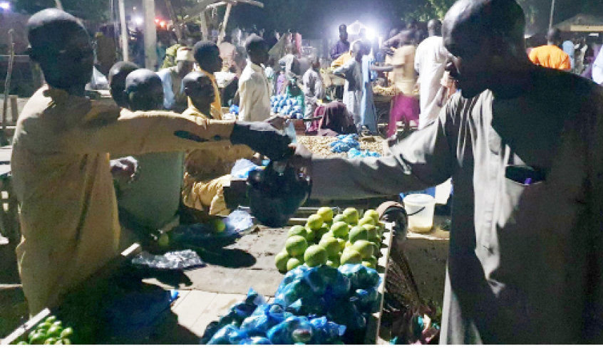 Life returns to Borno night market sacked by insurgents