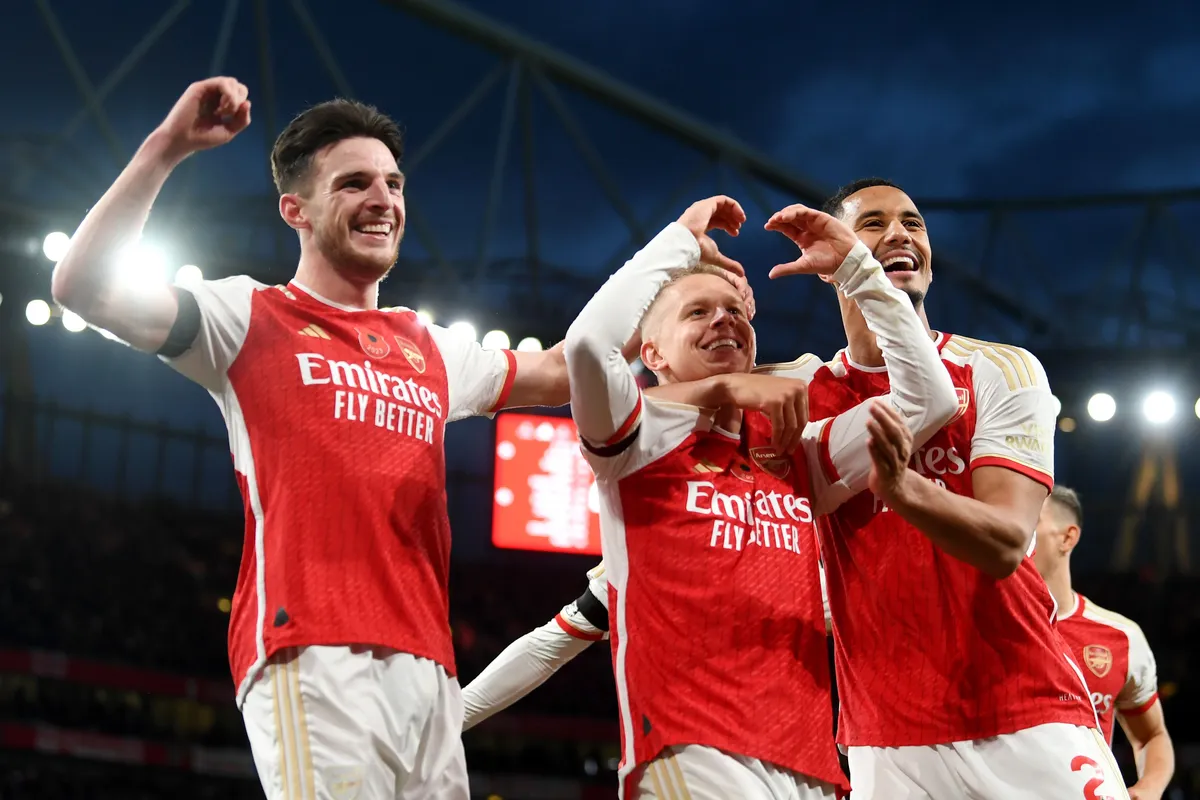 Arsenal thrash Crystal Palace to ease back to winning ways