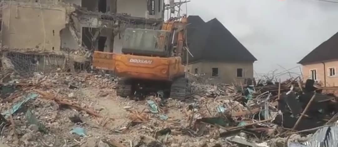 ‘My family now homeless’, man whose ‘N300m’ mansion was pulled down in Lagos speaks