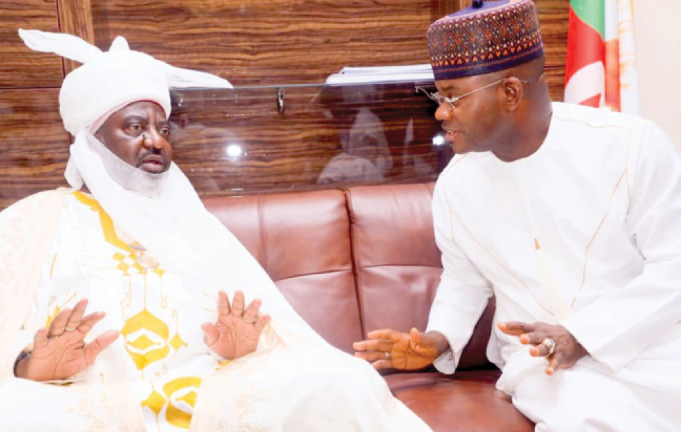 Emir of Kano visits Kogi, condoles family of late Ohinoyi of Ebiraland