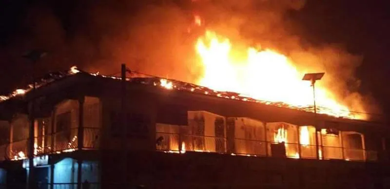 Popular Maiduguri market gutted again by fire