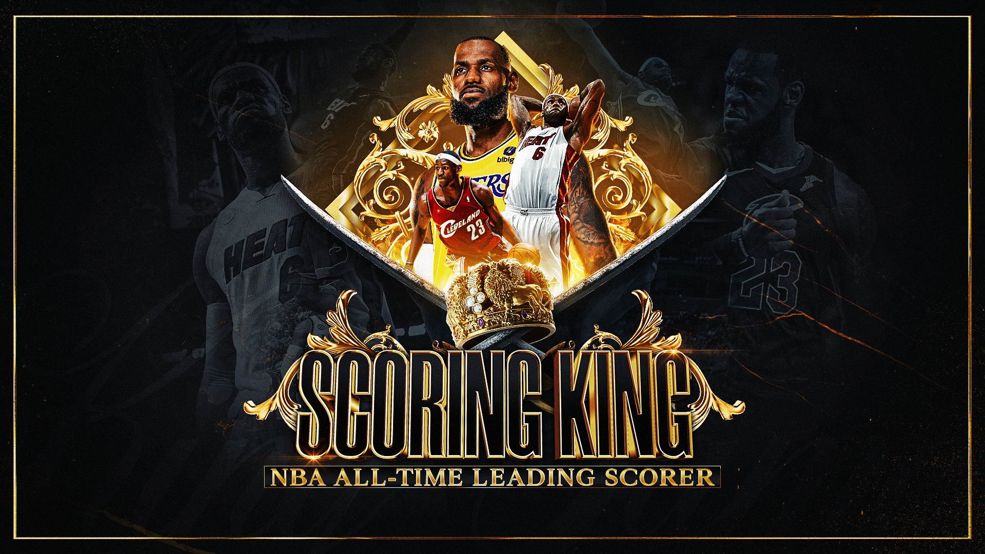 LeBron James 1st player in NBA history to surpass 39,000 career points