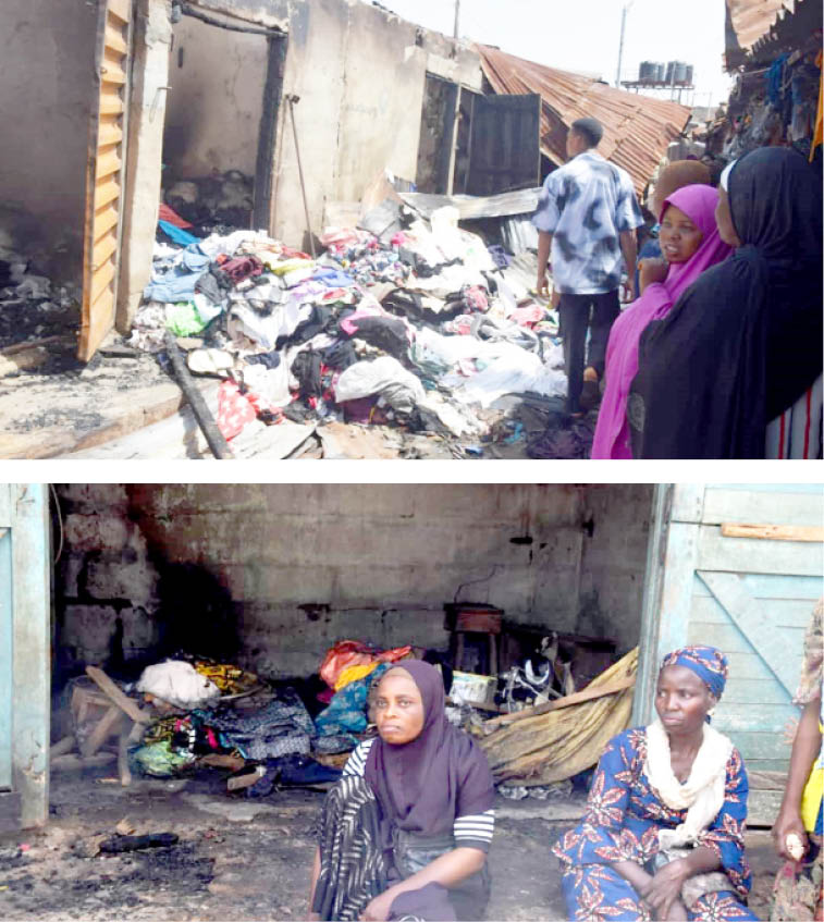 Traders of Kwara market fire say over N100m lost