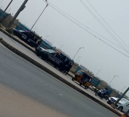 PHOTOS: Security operatives stop special prayer of NNPP supporters in Kano