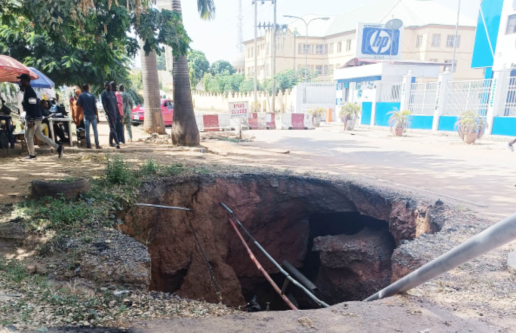 Erosion threatens Abuja street housing FRSC, FCC, others