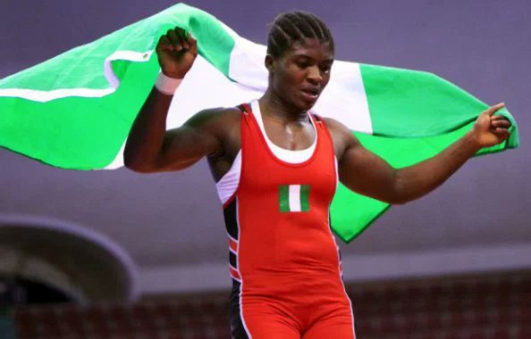 Nigerian female soldier wins Gold at World Military Wretstling Championship