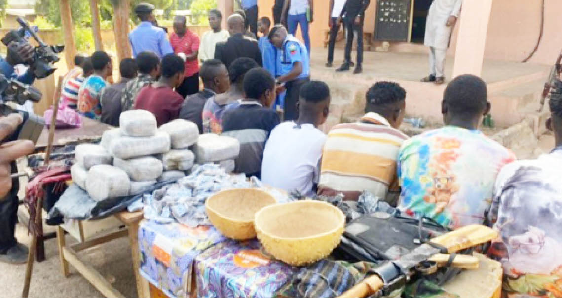 Police arrest 17 over drugs, kidnapping, other offences