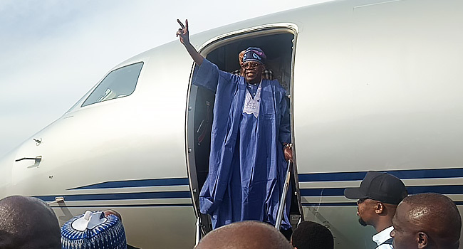 Tinubu expected in Nigeria Wednesday – presidency