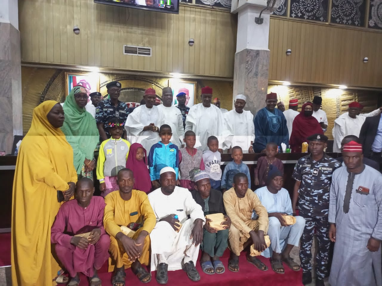 Gov Yusuf reunites Bauchi stolen children with parents