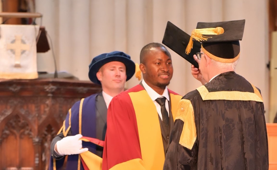 Nigerian attains PhD after completing 4 master’s degrees