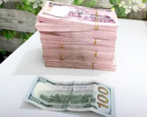 Naira strengthens to N1400/$ on parallel market