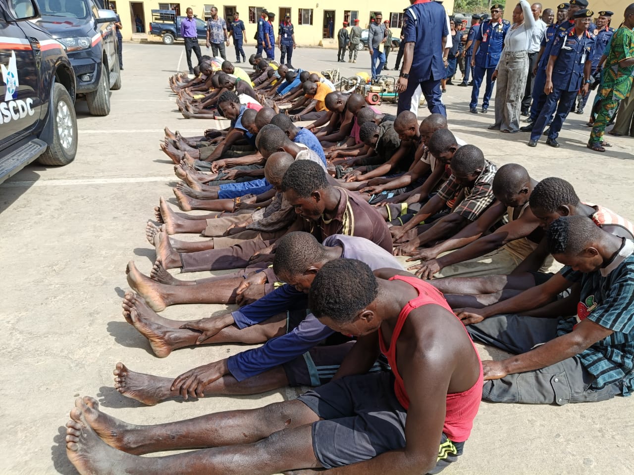 54 illegal miners, telecommunication mast vandals arrested in FCT