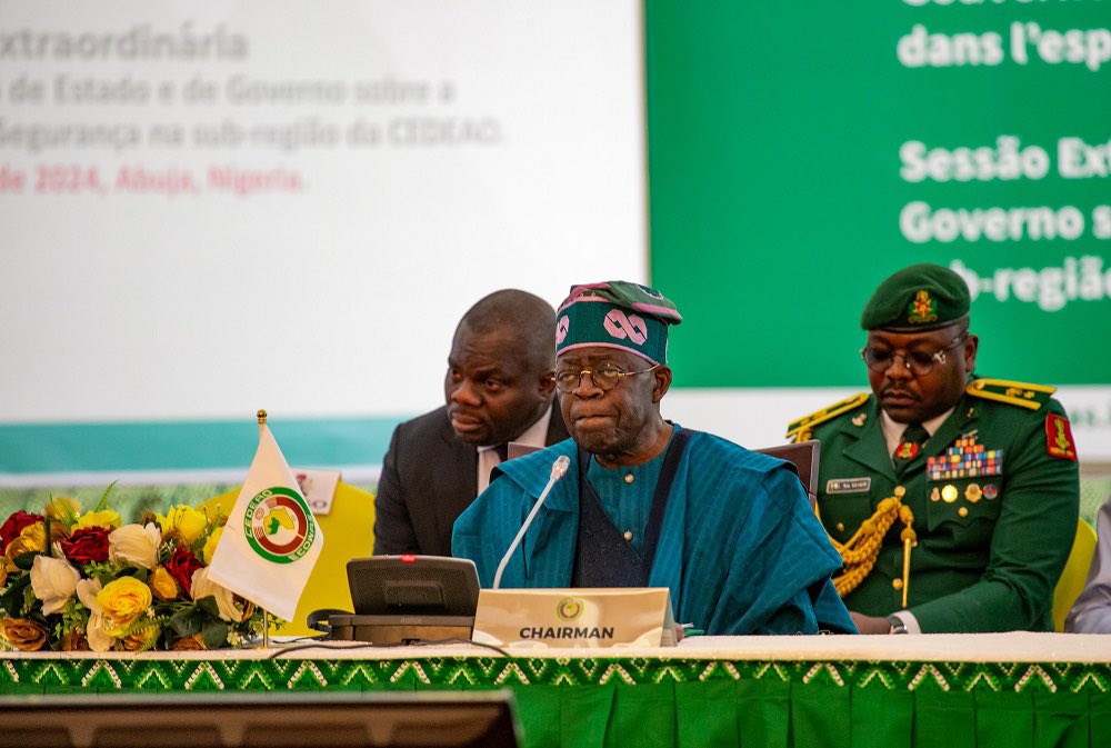 ECOWAS to convene Extra-ordinary Summit on Niger, Mali As Tinubu gives scorecard in Ghana