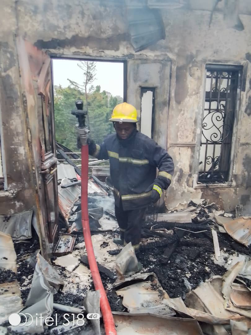 FCT Minister of State’s residence on fire