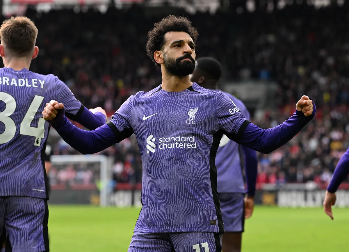 Salah scores on return as Liverpool rout Brentford