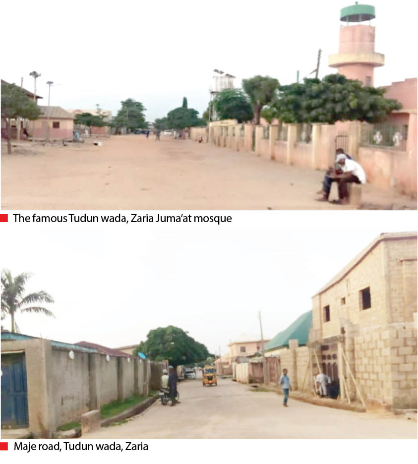 Zaria: How Tudun Wada started with 10 streets