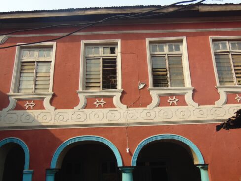 yoruba workmen built the house which also reveals the northern roots of the family