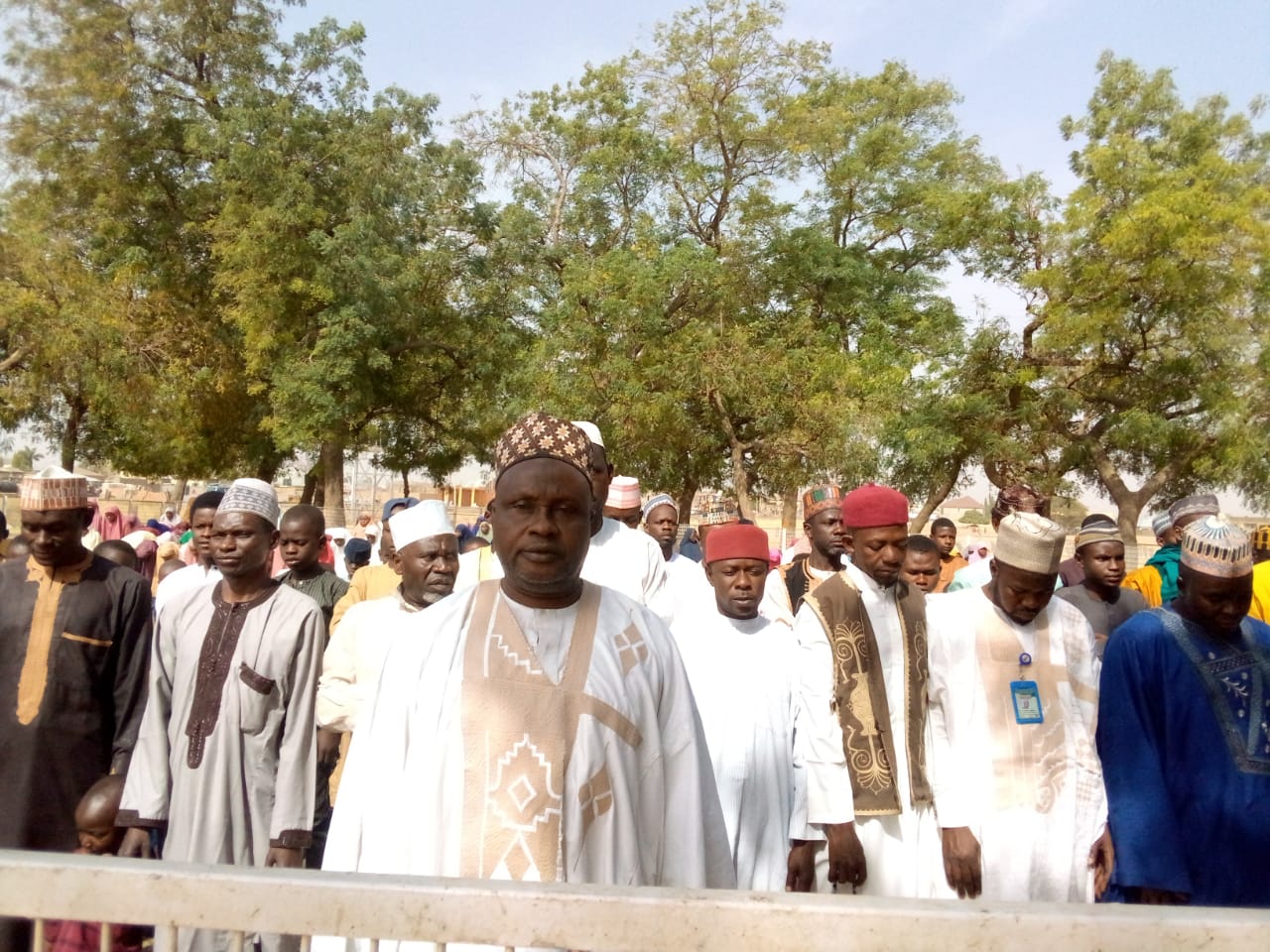 PHOTOS: Muslims hold special prayer over hardship in Zaria