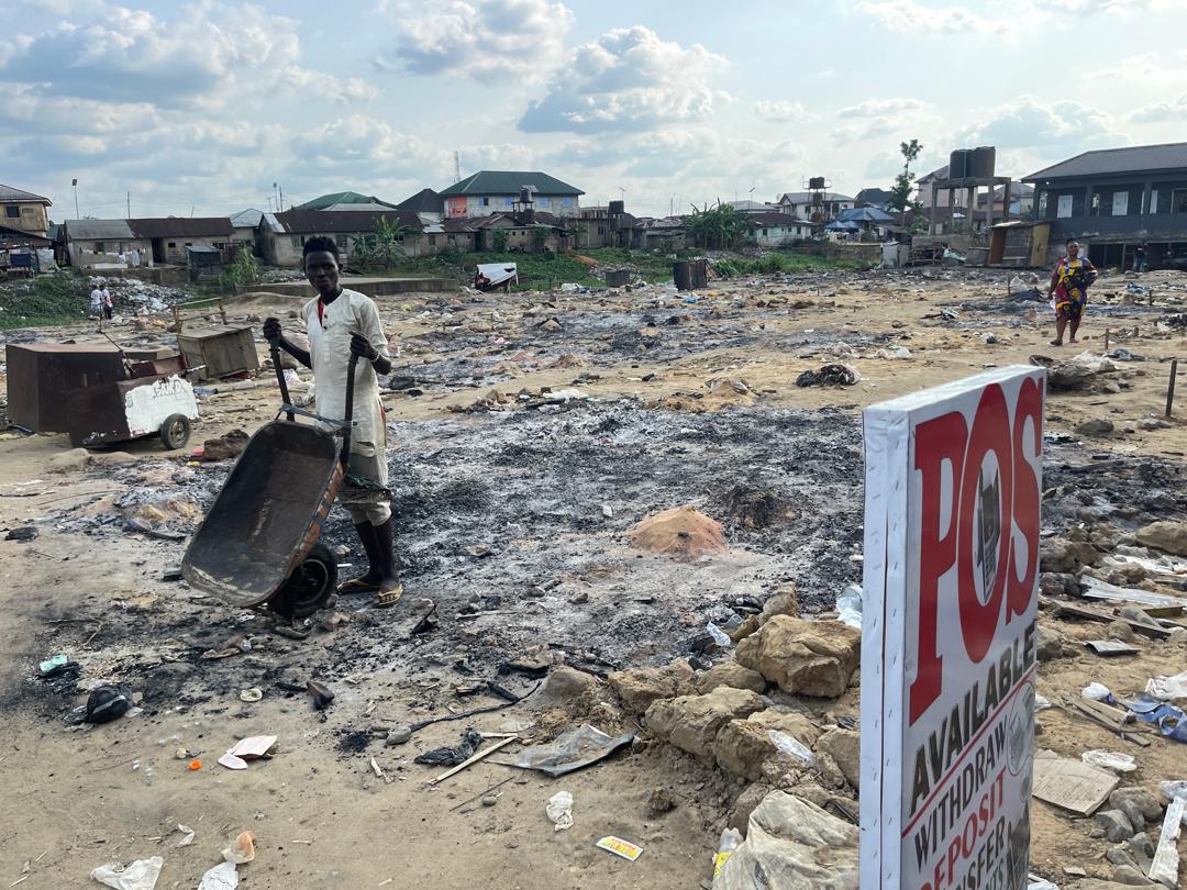 Goods worth millions destroyed as hoodlums set ablaze private market in Bayelsa