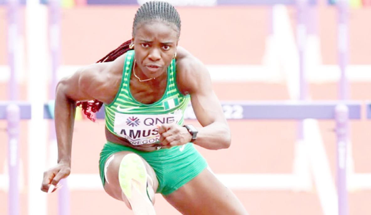 Tobi Amusan leads into women’s 100m hurdles semi-finals