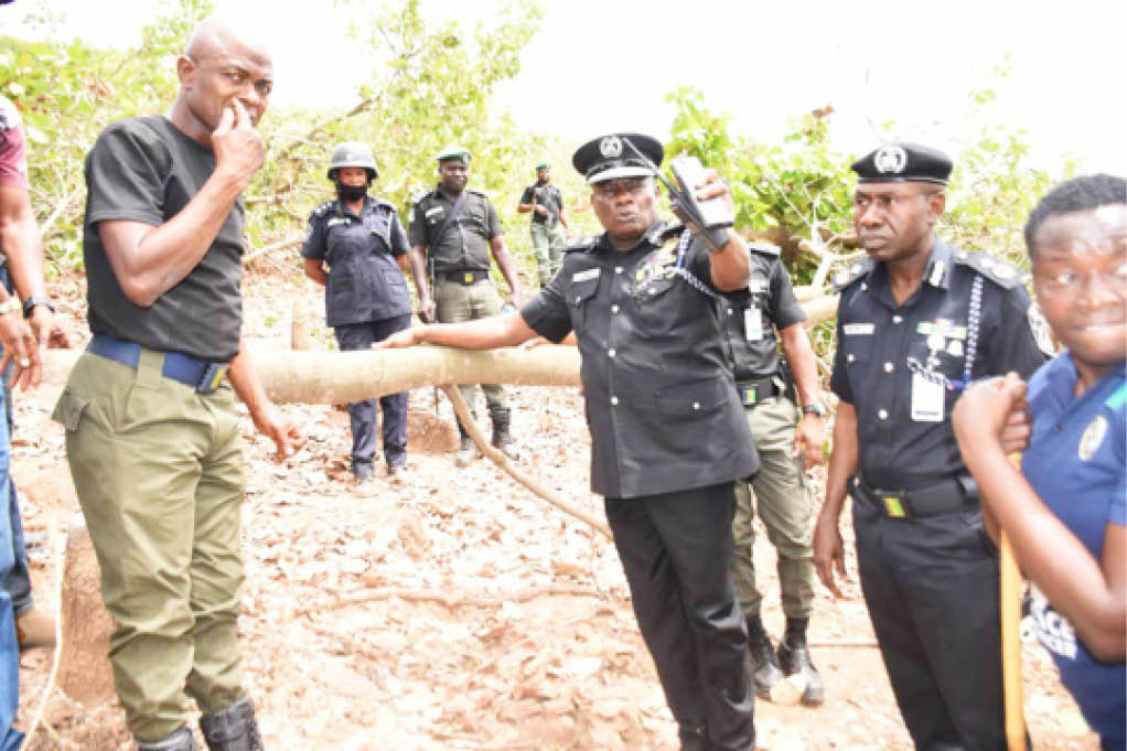 Police clear criminals’ hideouts in Abuja