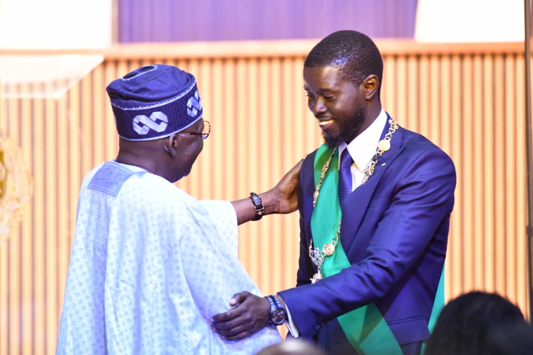 Senegal’s youngest president, Faye, sworn in