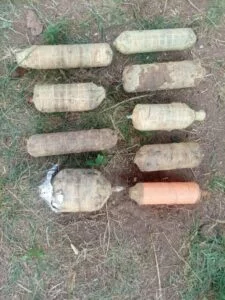 Task force recovers 9 home-made bombs from suspects in Anambra