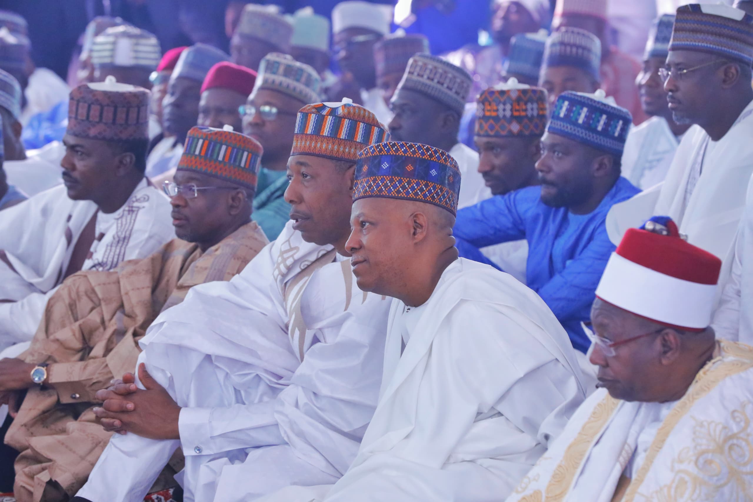 PHOTOS: Shettima, Zulum celebrate Eid in Maiduguri