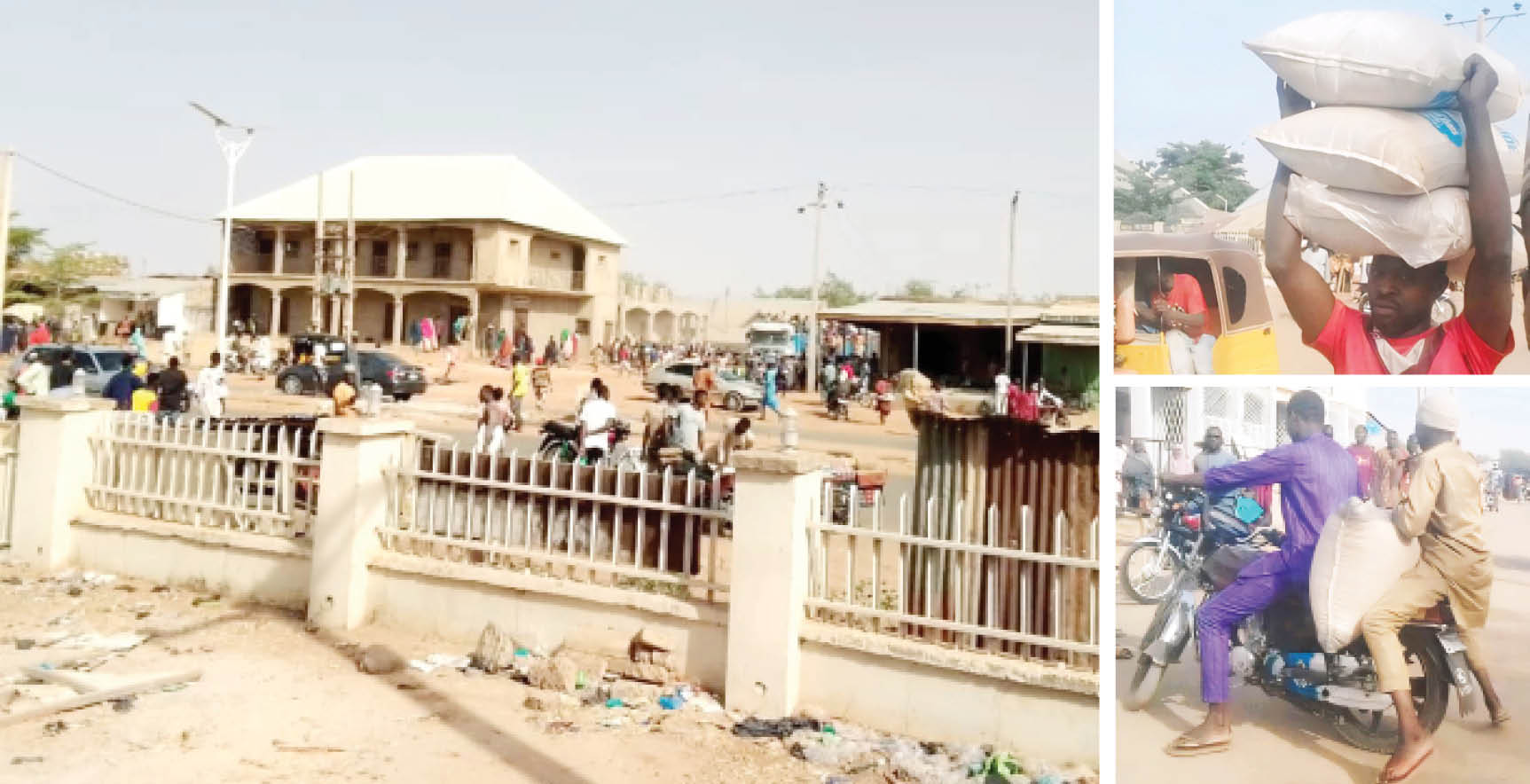 Kebbi residents loot govt, private warehouses