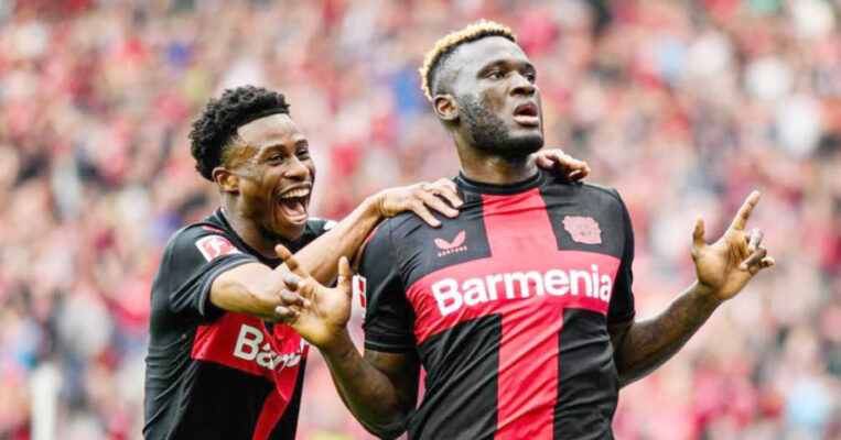 Boniface Bags Brace as Imperious Leverkusen Crush Bochum, Extend Unbeaten Run to 50 Games!