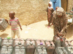 They stole my rented cart, Kano female water vendor cries out