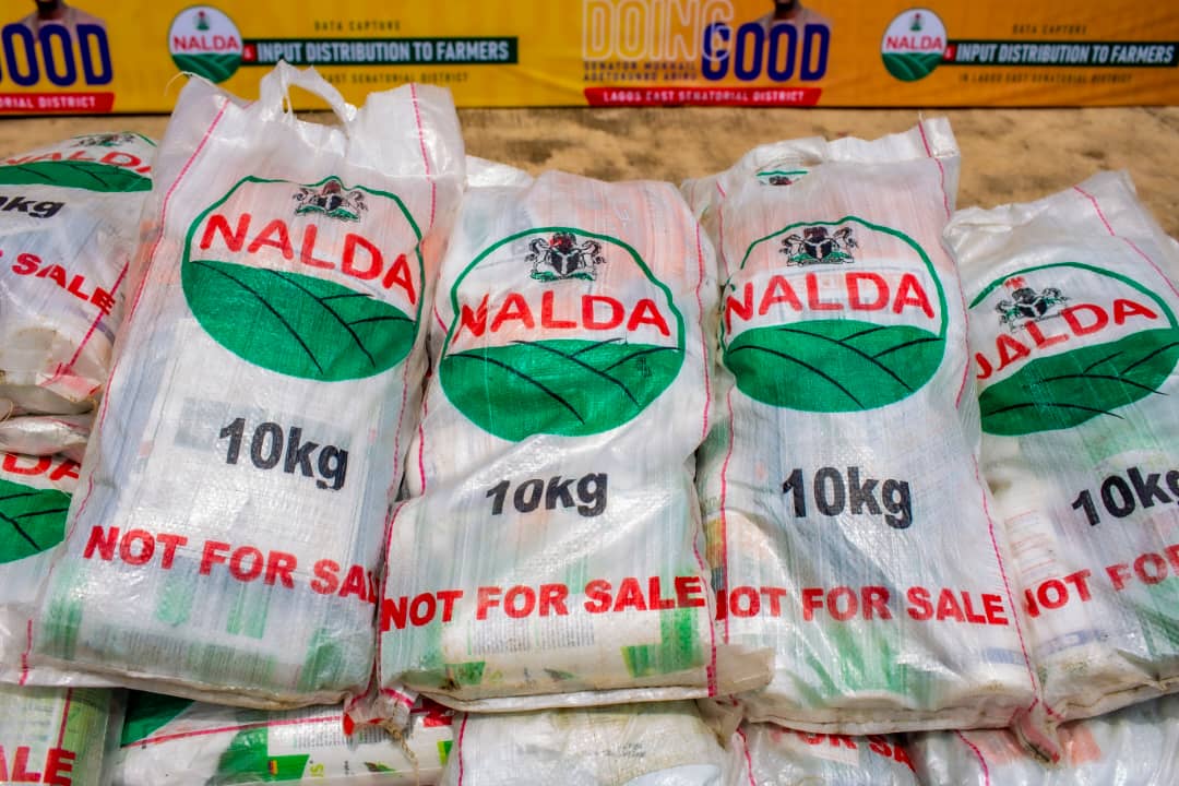 NALDA distributes inputs, captures farmers’ data in Nasarawa, Lagos