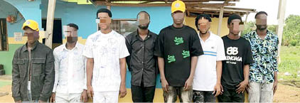 Police arrest 8 suspected cult members in Ekiti