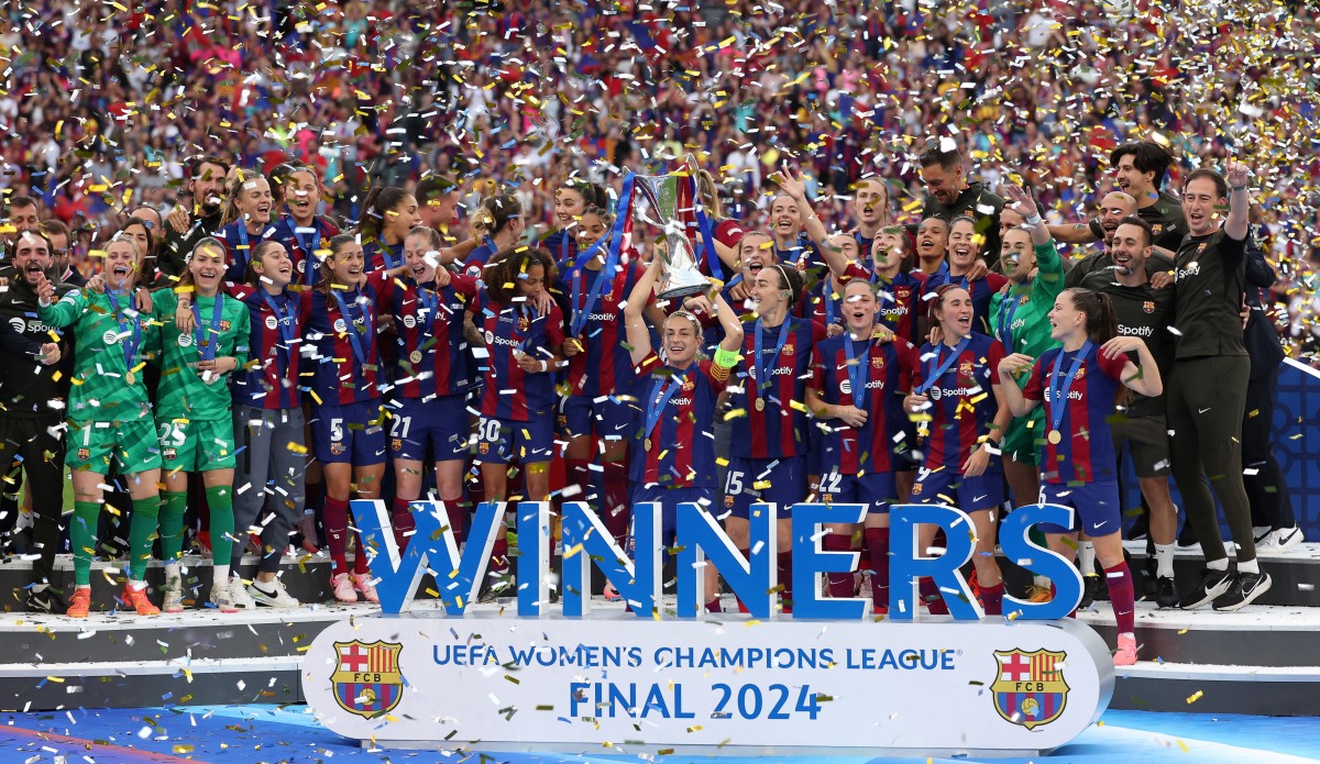 Barca beat Lyon to win women’s Champions League