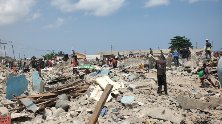 Woman dies after losing N50m in Lagos market demolition