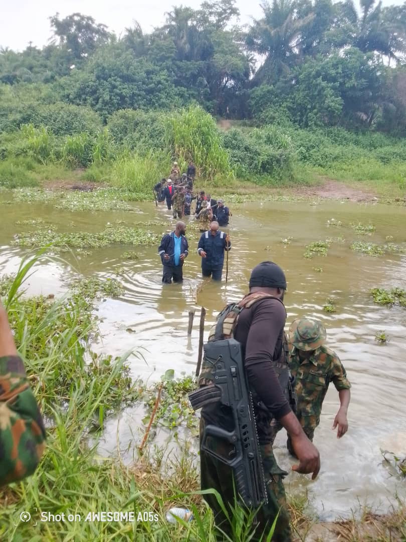 Military uncovers over 50 illegal refining sites in Bayelsa forest