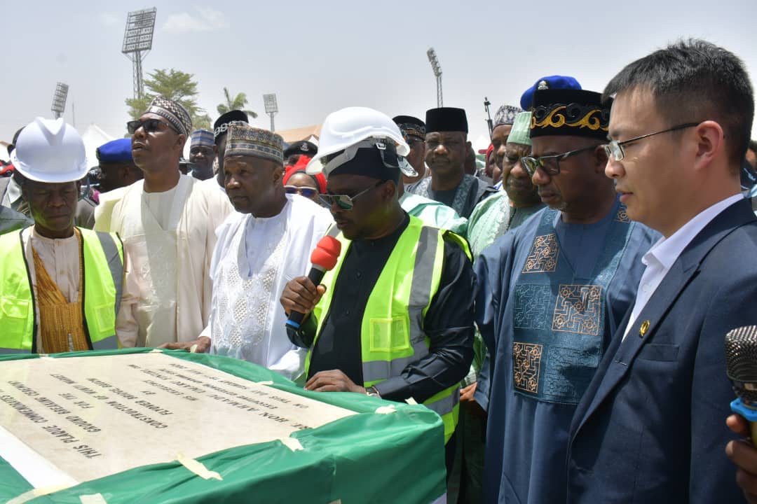 PHOTOS: Governors join Bauchi counterpart in groundbreaking ceremony for 2 flyovers