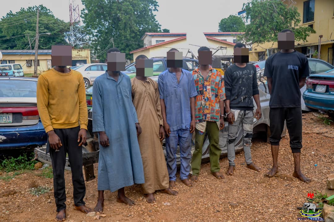 Police arrest Lagos syndicate selling dismantled cars in Kwara