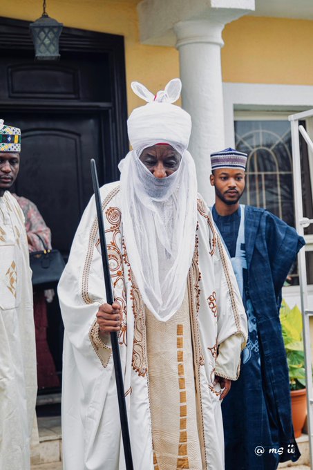 ‘There’s no Emir in Nassarawa’, Sanusi’s son taunts father’s rival