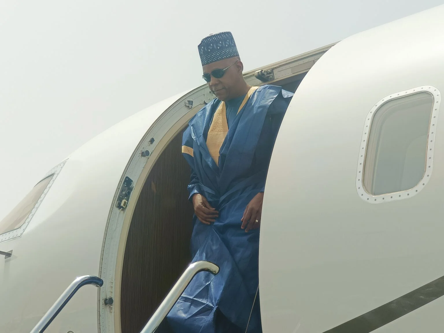 Shettima returns from Umrah in Saudi Arabia