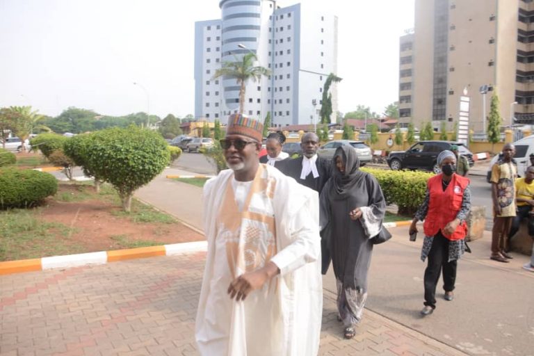 PHOTOS: Sirika, daughter arrive court for arraignment