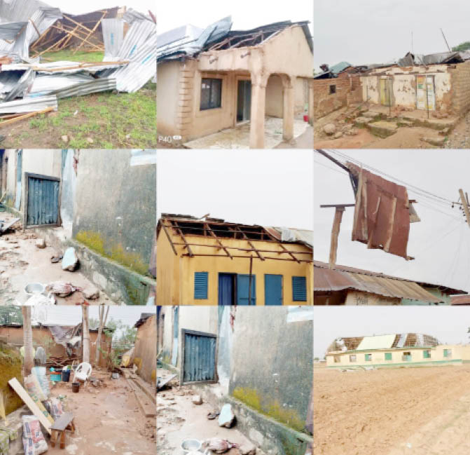 Windstorm kills girl, injures 15 others in Gombe