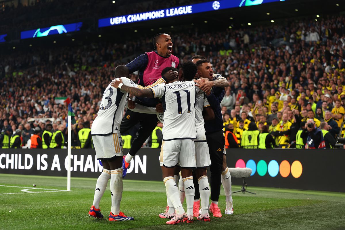 Real Madrid beat Dortmund to win 15th Champions League title