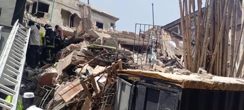 Two Rescued as building under construction Collapses In Abuja