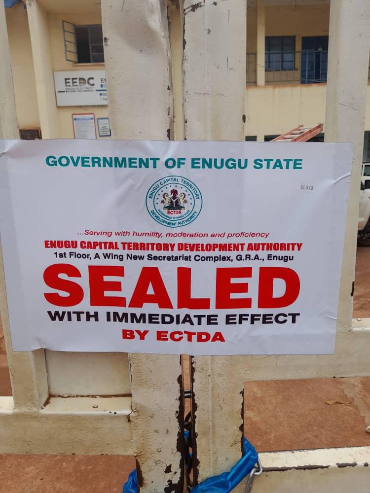 Enugu govt seals off Electricity Company offices after disconnection notice