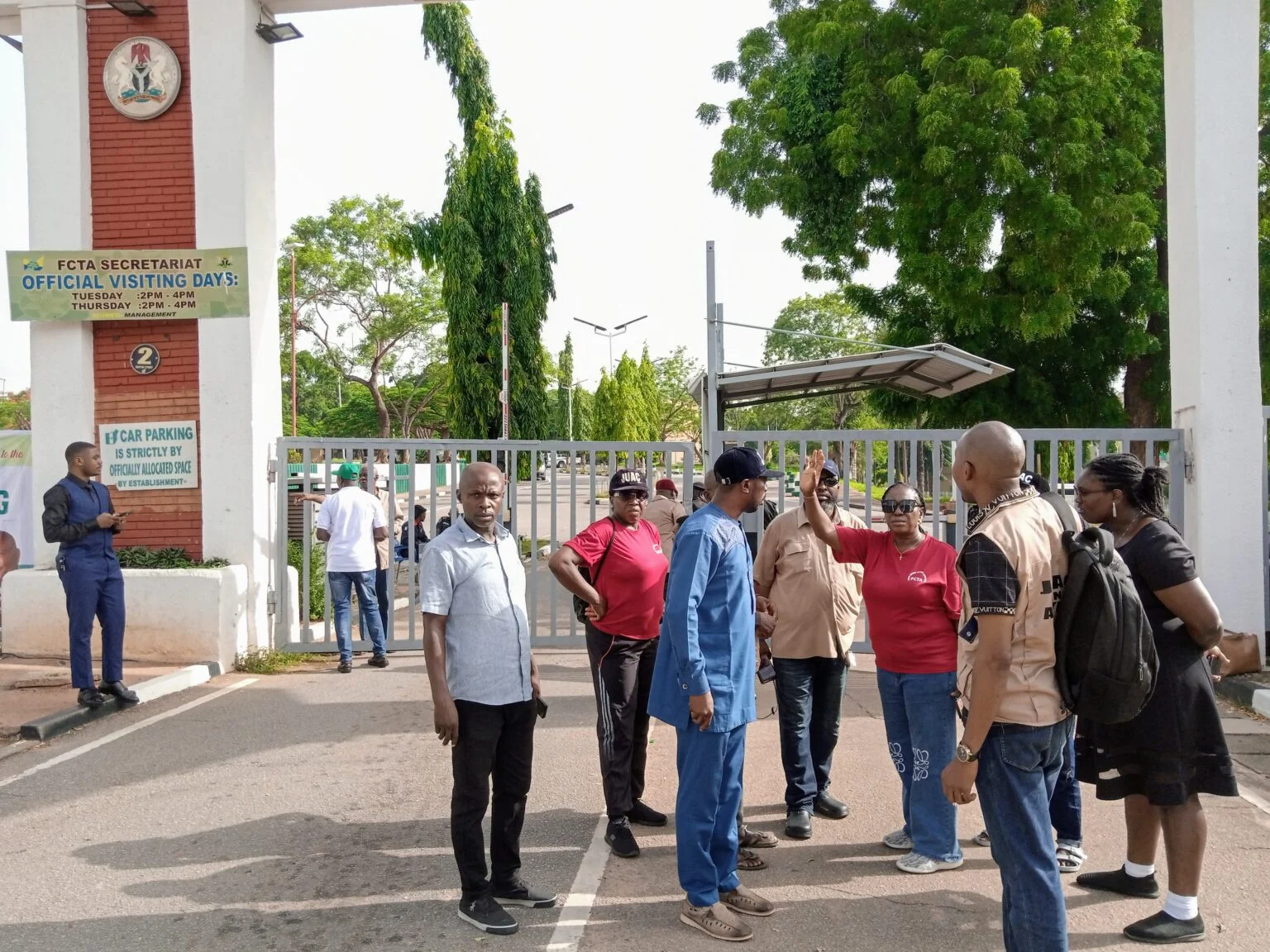 Minimum Wage: Workers shut down FCTA secretariat